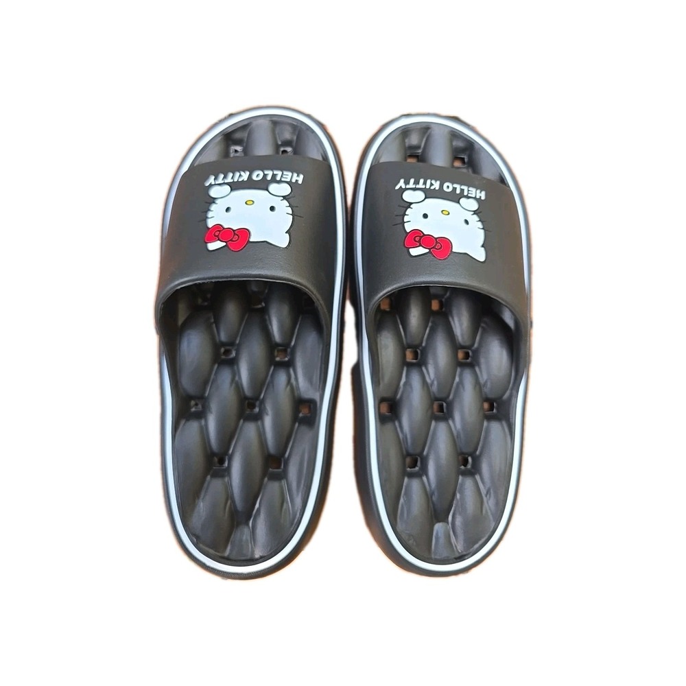 Hello Kitty branded women's EVA slippers Size 10.5